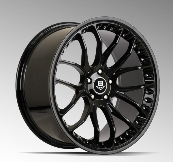 V8 V-37 19x9.5 Gloss Black
