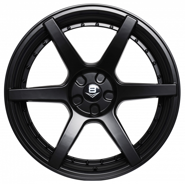 V8 V-61A 20x8.5 Matt Black