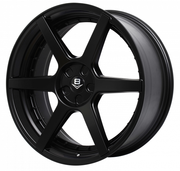 V8 V-61A 20x8.5 Matt Black