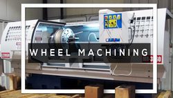 Wheel Air Pockets Machining / Drilling