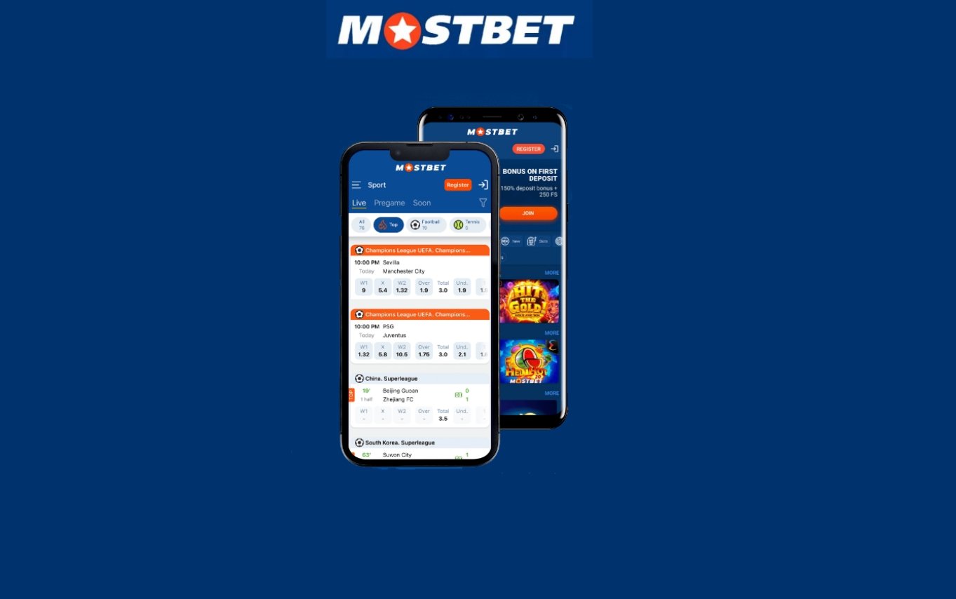 Télécharger et installer l'application Mostbet